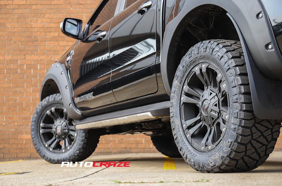 FORD RANGER MONSTER XD MATTE BLACK